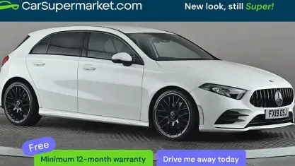 Used Mercedes A220 Executive 190 HP (139 kW) 2019 White Hatchback