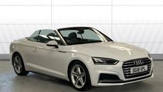 White Used 2018 Audi A5 Cabriolet S-Line Cabriolet | £17,240 (Fair price)