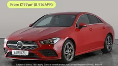 Red Used 2019 Mercedes CLA220 AMG line Sedan | £17,396 (Super price)