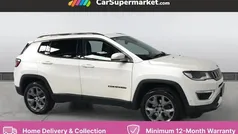 White Used 2020 Jeep Compass Limited SUV | £14,697 (Fair price)