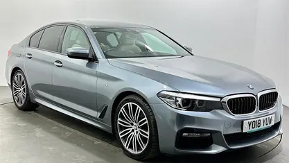Used BMW 520 M Sport 190 HP (139 kW) 2018 Blue Sedan