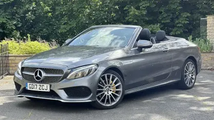 Used Mercedes C220 AMG line 170 HP (125 kW) 2018 Cabriolet