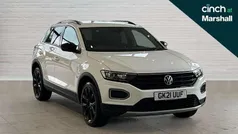 Pure white Used 2021 VW T-Roc Black Edition SUV | £18,076 (Fair price)