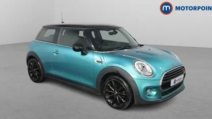 Used Mini Cooper Hatch 136 HP (100 kW) 2017 Turquoise Hatchback