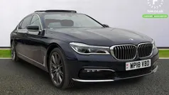 Blue Used 2018 BMW 740L Comfort Edition Sedan | £21,599 (Good price)