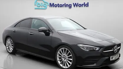Used Mercedes CLA180 AMG line 136 HP (100 kW) 2022 Black Sedan