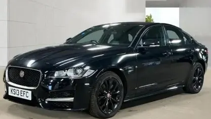 Used Jaguar XF R-Sport 179 HP (131 kW) 2017 Black Sedan