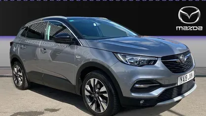 Used Vauxhall Grandland X Sport 131 HP (96 kW) 2019 Grey SUV