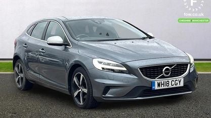 Używany Volvo V40 R-Design 122 KM (89 kW) 2018 Szary Hatchback
