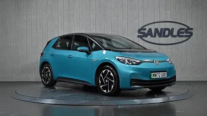 Used VW ID.3 Pro Performance 150 kW (204 HP) 2021 Turquoise Hatchback