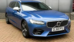 Blue Used 2018 Volvo V90 R-Design Estate | £17,495 (Fair price)