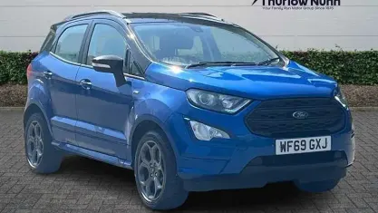 Used Ford Ecosport ST-Line 125 HP (91 kW) 2019 Blue SUV
