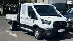 Frozen white (solid colour) Used 2023 Ford Transit Cabriolet | £24,000 (Fair price)