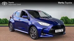 Blue Used 2022 Toyota Yaris Hybrid Design Hatchback | £17,469 (Fair price)