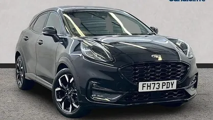 Black Used 2023 Ford Puma ST-Line X Hatchback | £17,136 (Fair price)