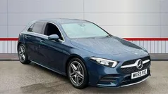 Blue Used 2019 Mercedes A180 AMG line Hatchback | £16,480 (Fair price)