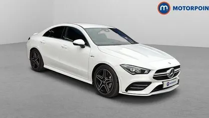 Used Mercedes CLA35 AMG AMG 306 HP (225 kW) 2022 White Coupe