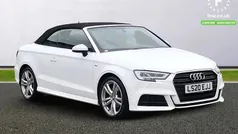 White Used 2020 Audi A3 Cabriolet S-Line Cabriolet | £19,499 (Fair price)
