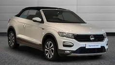 Pure white Used 2021 VW T-Roc Cabriolet Active Cabriolet | £21,950 (Fair price)