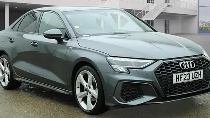 Used Audi A3 S-Line 110 HP (80 kW) 2023 Grey Sedan
