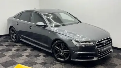 Usado Audi A6 S-Line 190 HP (139 kW) 2018 Cinzento Sedan