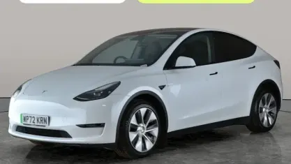 Used Tesla Model Y Long Range AWD 378 kW (514 HP) 2022 White SUV