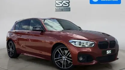 Used BMW 118 M Sport 136 HP (100 kW) 2019 Orange Hatchback