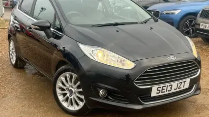 Used Ford Fiesta Titanium X 125 HP (91 kW) 2013 Black Hatchback