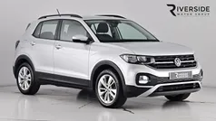 Reflex silver Used 2021 VW T-Cross SE SUV | £17,350 (Fair price)