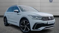 White Used 2021 VW Tiguan R-line SUV | £24,424 (Fair price)