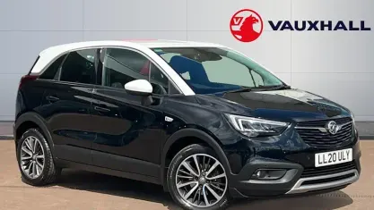 Used Vauxhall Crossland X Elite 131 HP (96 kW) 2020 Black SUV