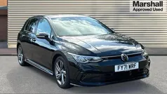 Black Used 2021 VW Golf VIII R-line Hatchback | £19,798 (Fair price)