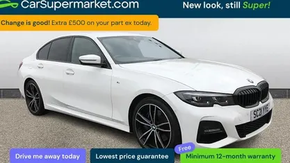 Used BMW 320 M Sport 190 HP (139 kW) 2021 White Sedan