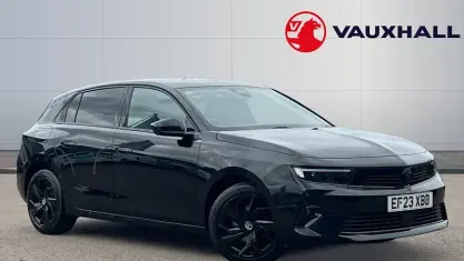 Used Vauxhall Astra 131 HP (96 kW) 2023 Black Hatchback