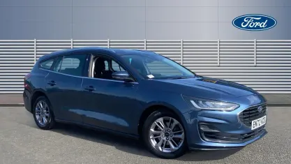 Used Ford Focus Titanium 125 HP (91 kW) 2023 Blue Estate
