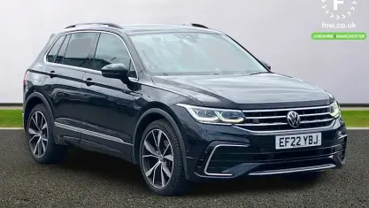 Used VW Tiguan R-line 200 HP (147 kW) 2022 Black SUV