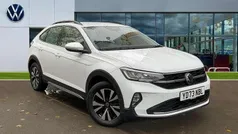 Pure white Used 2023 VW Taigo Life SUV | £16,619 (Fair price)