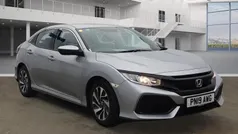 Silver Used 2019 Honda Civic SE Hatchback | £11,999 (Fair price)