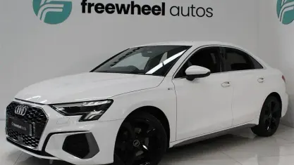 Used Audi A3 S-Line 150 HP (110 kW) 2023 White Sedan