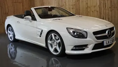 Used Mercedes SL350 AMG 306 HP (225 kW) 2013 White Cabriolet