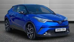 Blue Used 2017 Toyota C-HR SUV | £15,681 (Fair price)