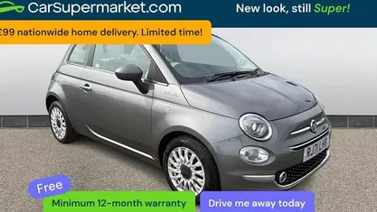 Used Fiat 500 Dolcevita 70 HP (51 kW) 2021 Grey Hatchback