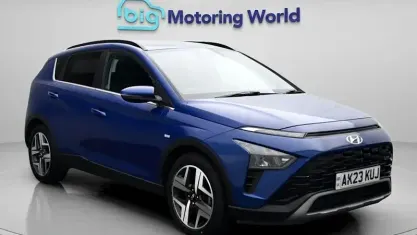 Used Hyundai Bayon Premium 101 HP (74 kW) 2023 Blue SUV