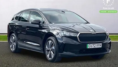Used Skoda Enyaq iV ecoSuite 131 kW (179 HP) 2022 Black SUV