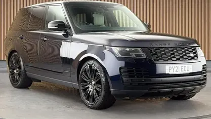 Used Land Rover Range Rover S 300 HP (220 kW) 2021 Portofino blue SUV