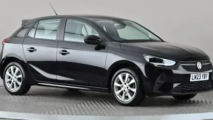 Used Vauxhall Corsa Design Edition 101 HP (74 kW) 2023 Black Hatchback