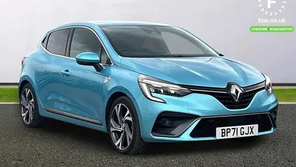 Used Renault Clio V RS Line 140 HP (102 kW) 2022 Blue Hatchback