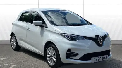 Used Renault Zoe Iconic 80 kW (109 HP) 2020 White Hatchback
