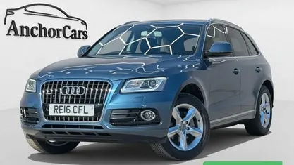 Used Audi Q5 Design 190 HP (139 kW) 2016 Blue SUV