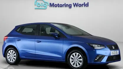 Used Seat Ibiza SE 80 HP (58 kW) 2023 Blue Hatchback